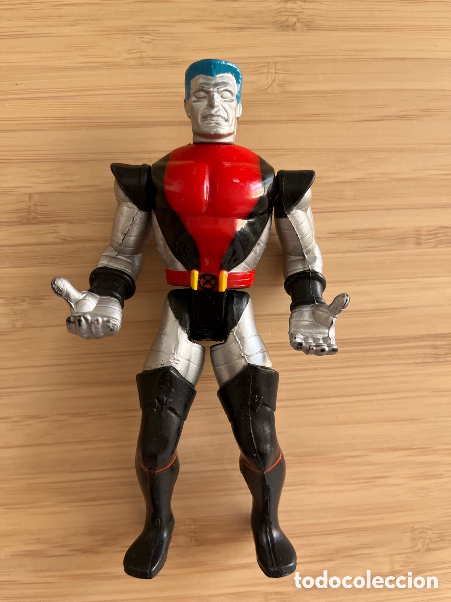 Figuras y mu&ntilde;ecos Marvel: Colossus X-Men Toy Biz Power Lift &ndash; molde 1991 &ndash; Marvel vintage a&ntilde;os 90