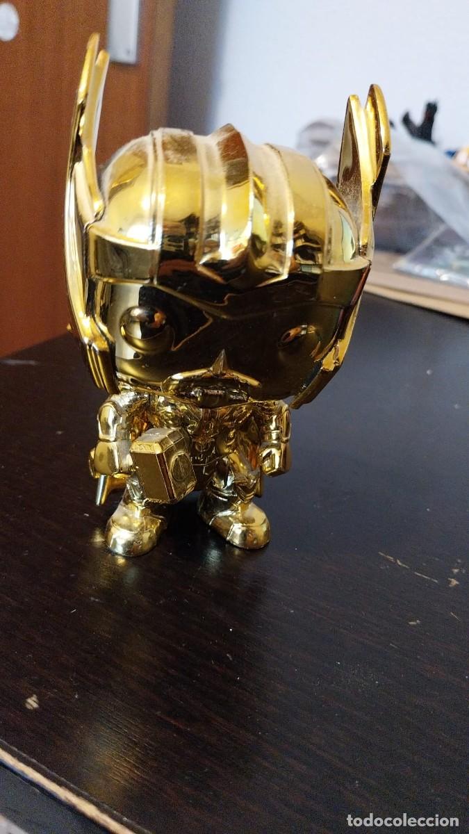 Figuras y mu&ntilde;ecos Marvel: Figura Pop Thor Gold Chrome Marvel Studios 10 ncn