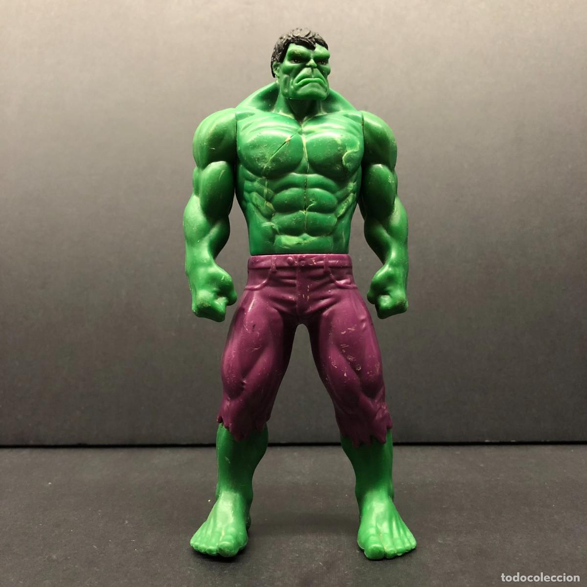Figuras y mu&ntilde;ecos Marvel: FIGURA DE ACCION - HULK - LA MASA - MARVEL AVENGERS - HASBRO - 2015 - 14 X 6 CM / 48