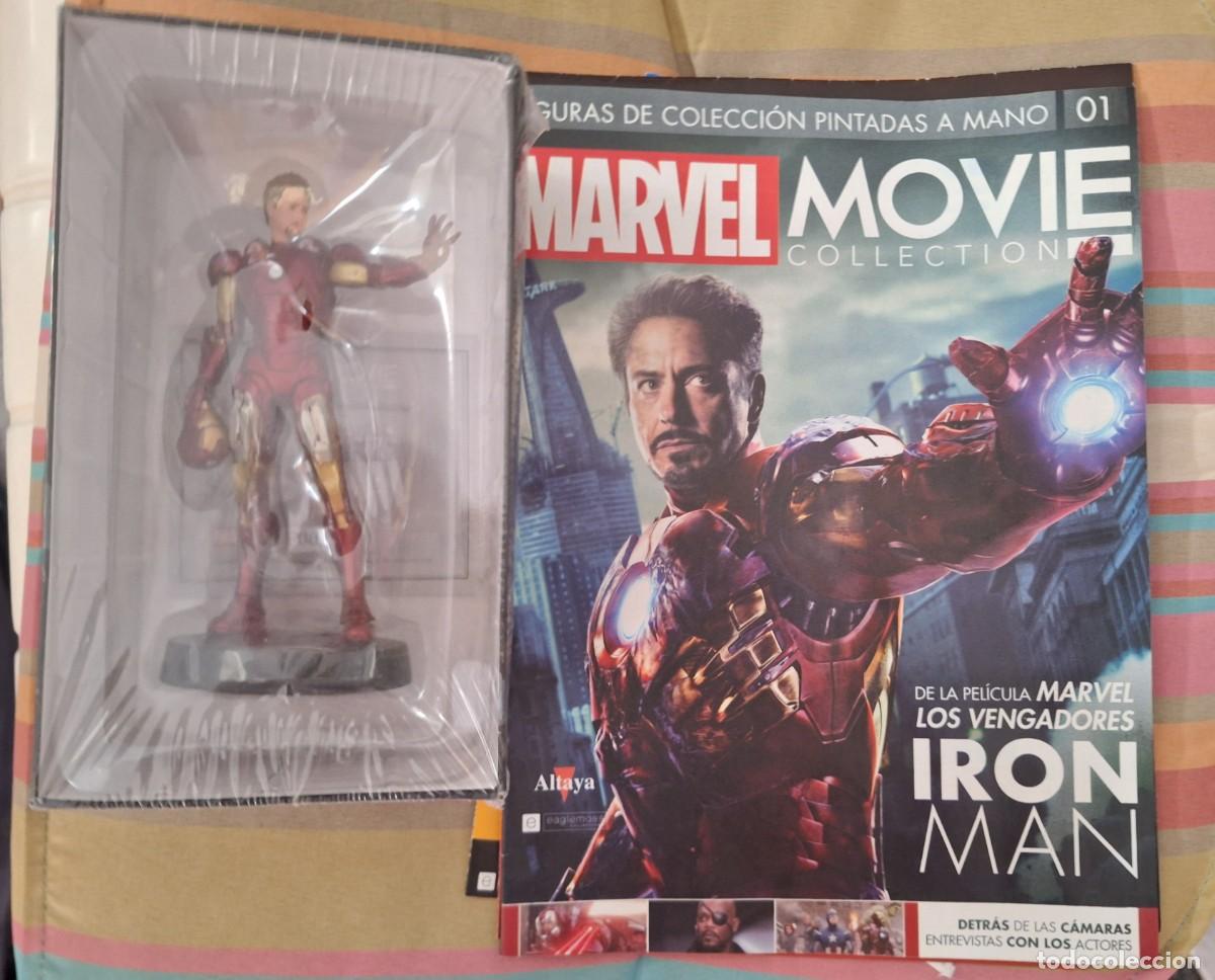 Figuren von Marvel: ALTAYA 2021 COLECCI&Oacute;N MARVEL MOVIE FIGURA IRON MAN FASCICULO LANZAMIENTO kiosco blister