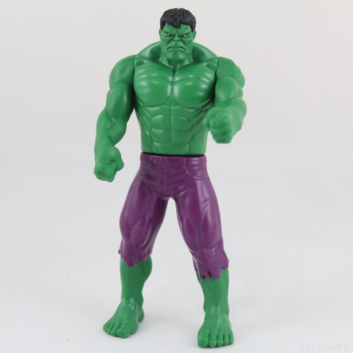 Figuras y mu&ntilde;ecos Marvel: Figura Hulk Marvel Avengers Hasbro 2015 Action Figure 15cm Sin Caja Original