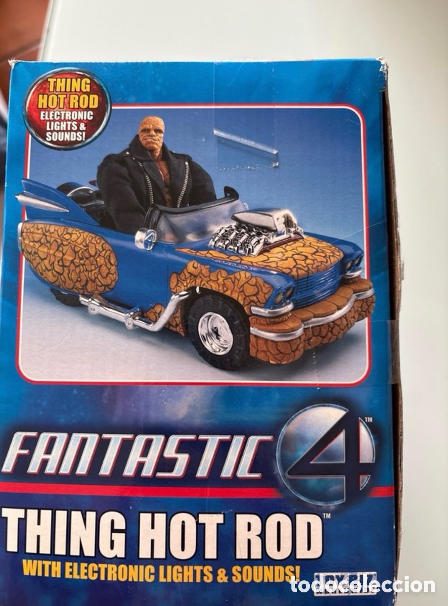 Figuras y mu&ntilde;ecos Marvel: Los 4 Fant&aacute;sticos La Cosa Veh&iacute;culo - Foto 3