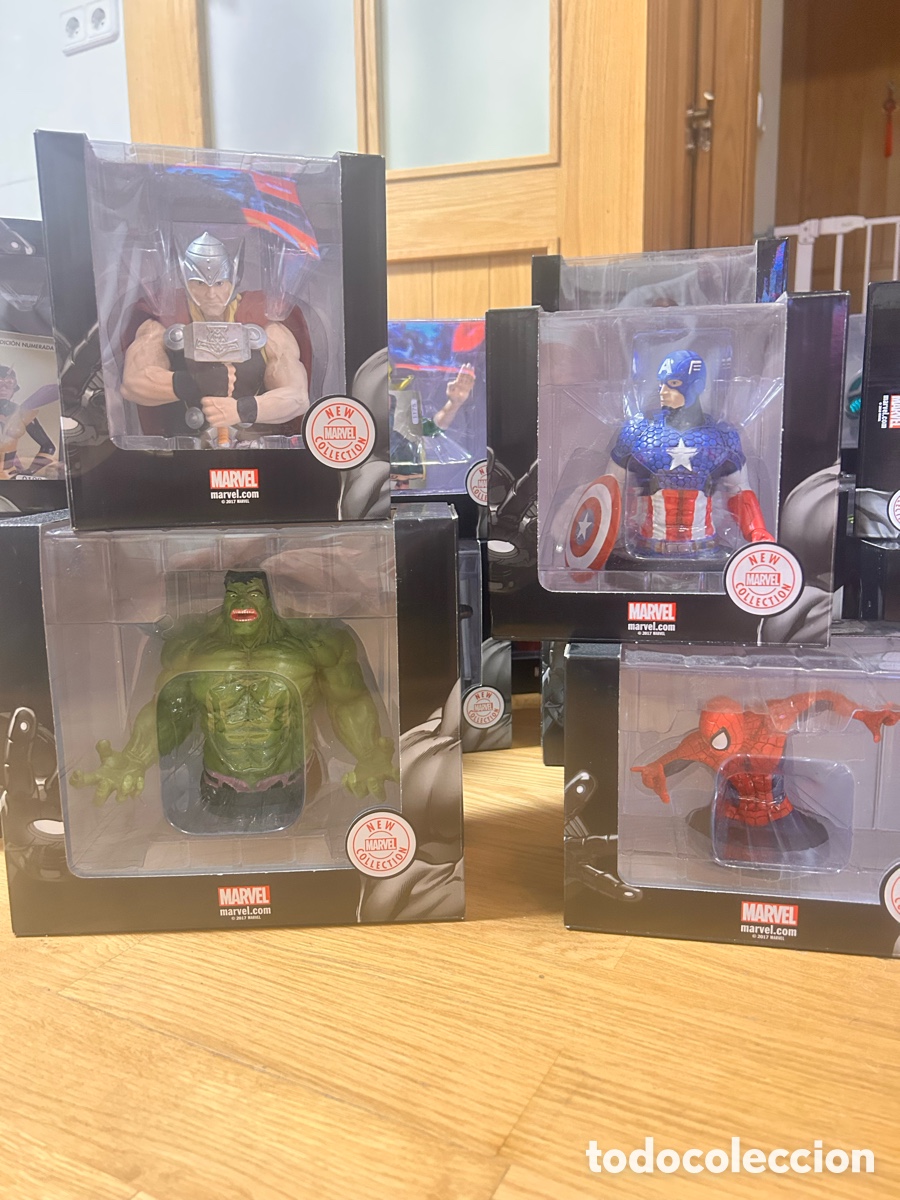 Figuras y mu&ntilde;ecos Marvel: Lote Marvel Movie Collection (Eaglemoss / Altaya) - Fase Principal Completa.