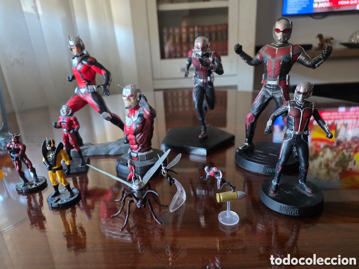 Figuras y mu&ntilde;ecos Marvel: Gran lote de figuras marvel ant-man. - Foto 2