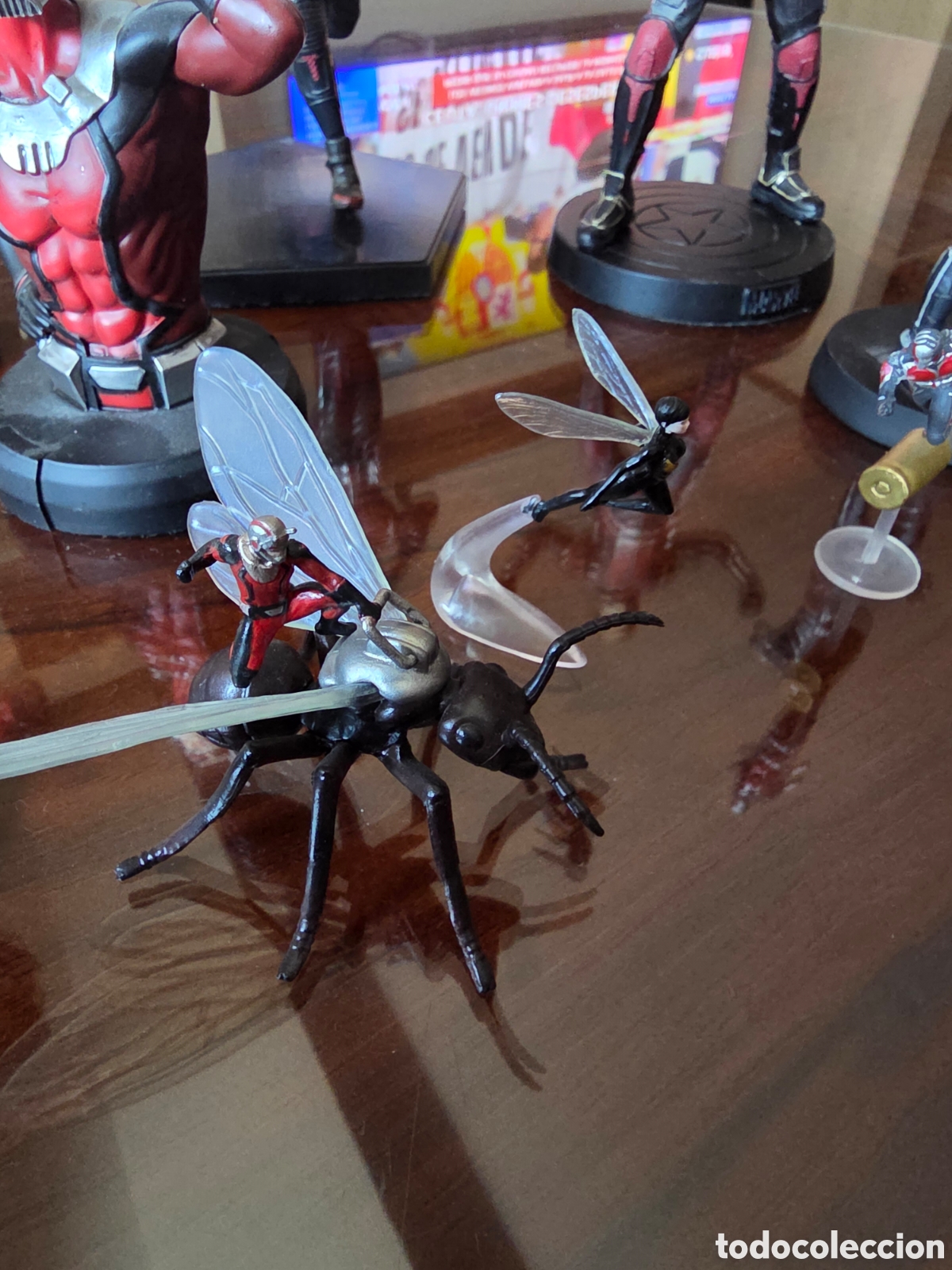 Figuras y mu&ntilde;ecos Marvel: Gran lote de figuras marvel ant-man. - Foto 5