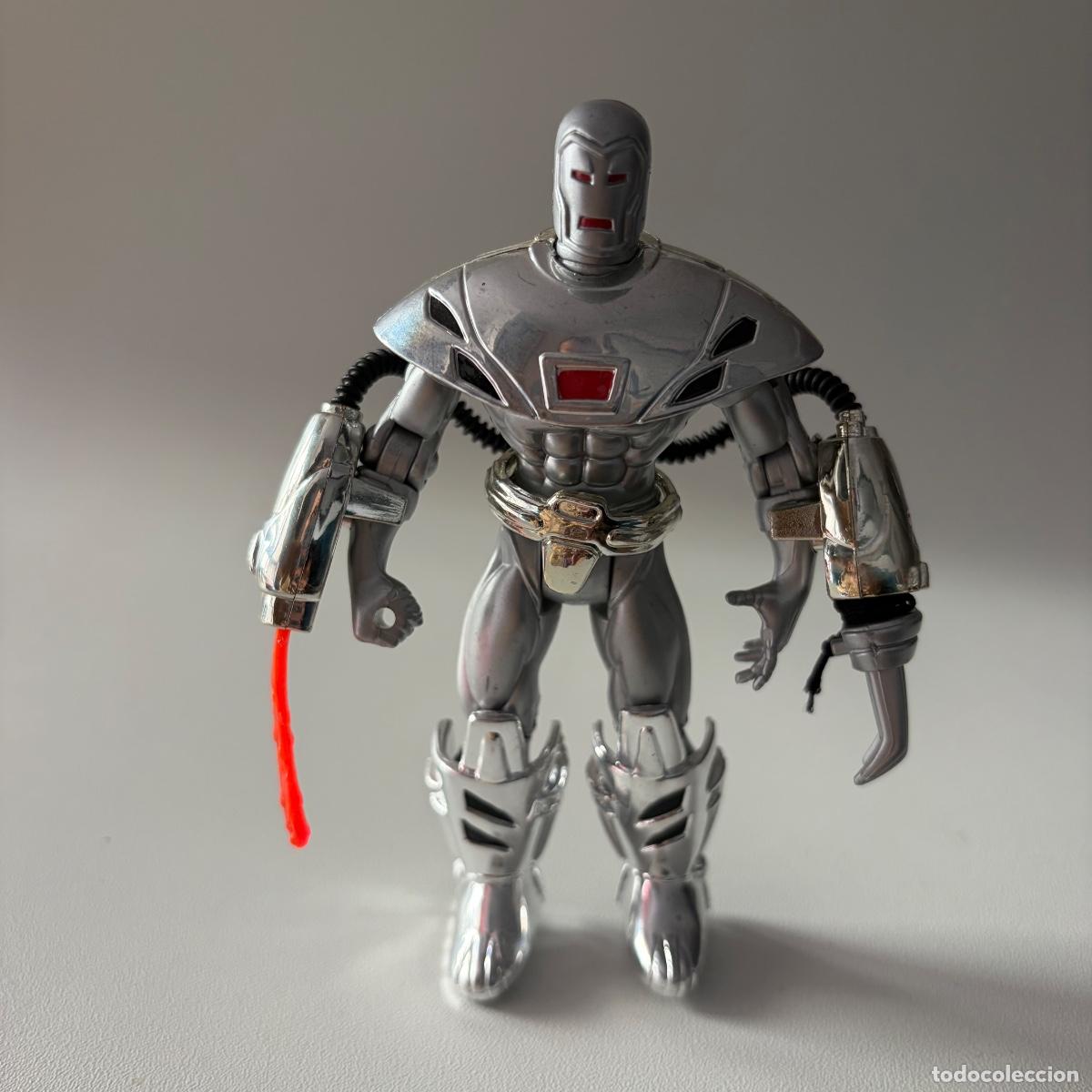 Figuras y mu&ntilde;ecos Marvel: figura mu&ntilde;eco Iron Man Arctic Armor Toy Biz 1995 Marvel