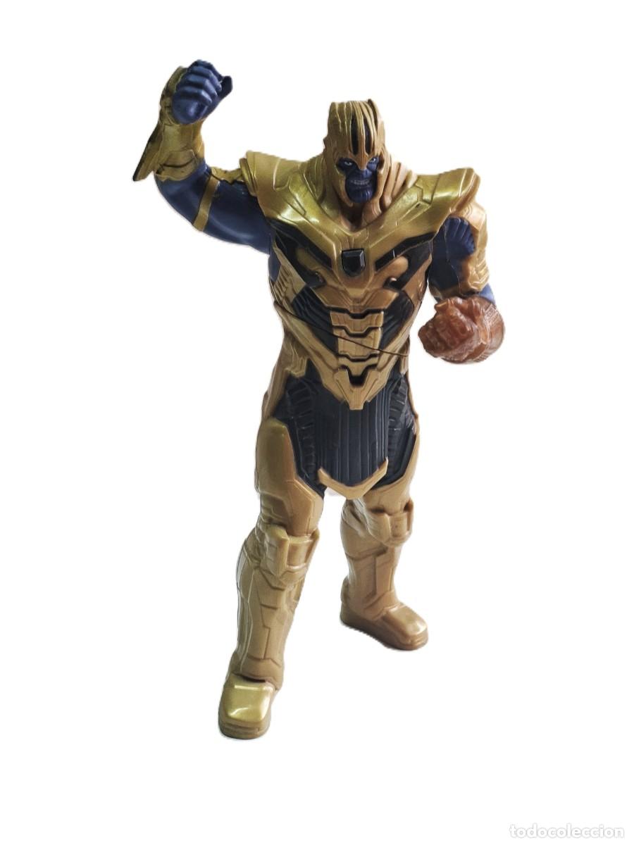 Figuras y mu&ntilde;ecos Marvel: FIGURA THANOS INTERACTIVA HASBRO MARVEL CON LUCES Y SONIDO E0559 - 30CM