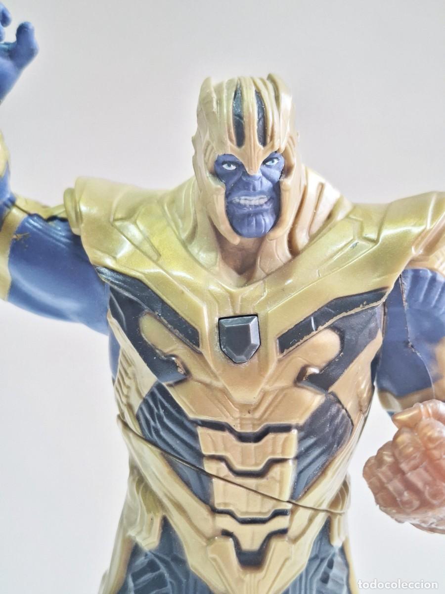 Figuras y mu&ntilde;ecos Marvel: FIGURA THANOS INTERACTIVA HASBRO MARVEL CON LUCES Y SONIDO E0559 - 30CM - Foto 3