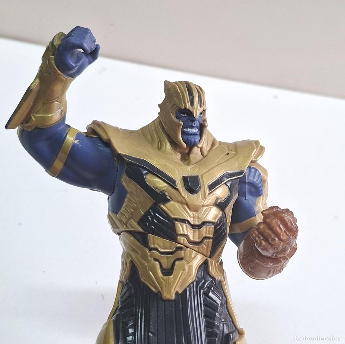 Figuras y mu&ntilde;ecos Marvel: FIGURA THANOS INTERACTIVA HASBRO MARVEL CON LUCES Y SONIDO E0559 - 30CM - Foto 7