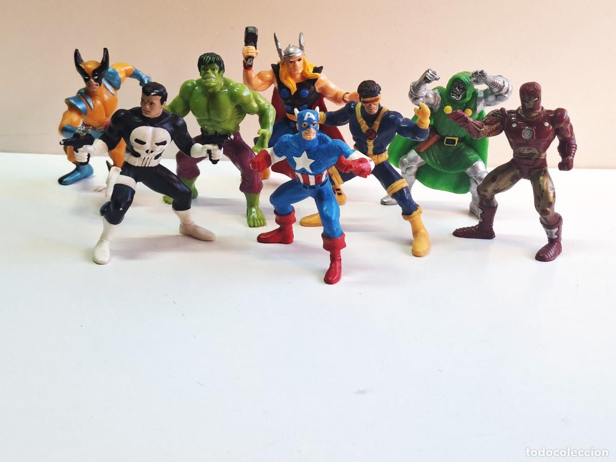Figuras y mu&ntilde;ecos Marvel: LOTE DE FIGURAS DE SUPERHEROES MARVEL - Foto 2