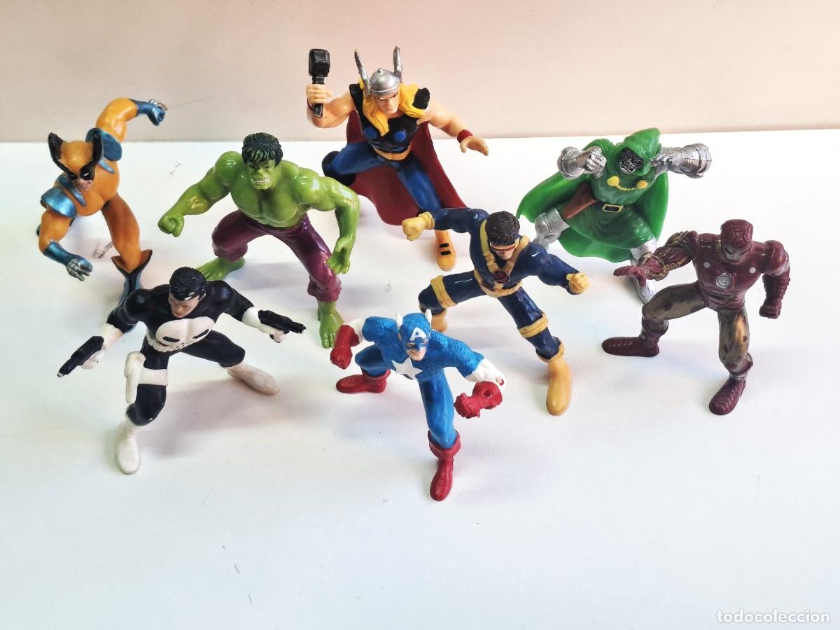 Figuras y mu&ntilde;ecos Marvel: LOTE DE FIGURAS DE SUPERHEROES MARVEL - Foto 3