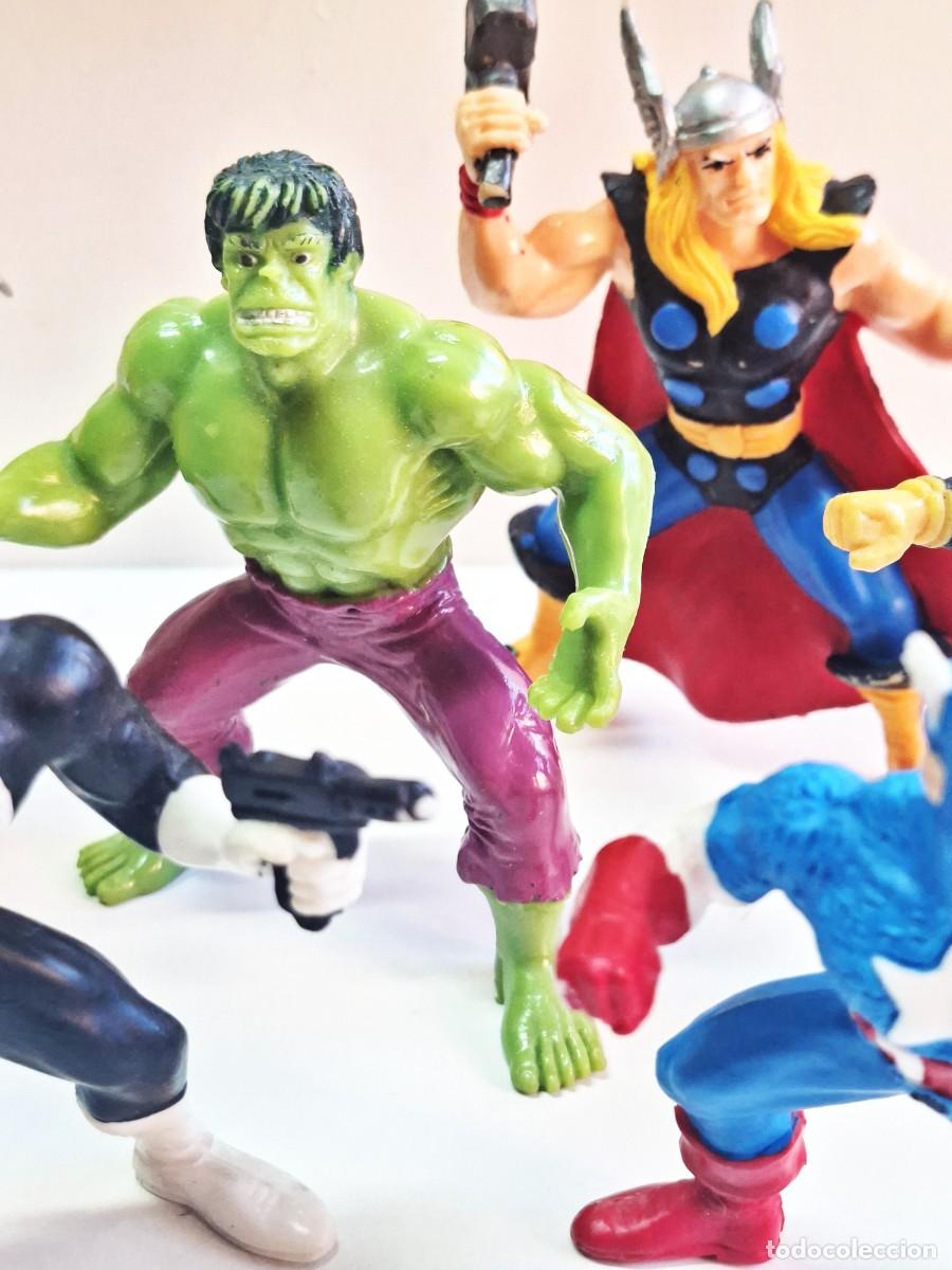 Figuras y mu&ntilde;ecos Marvel: LOTE DE FIGURAS DE SUPERHEROES MARVEL - Foto 6