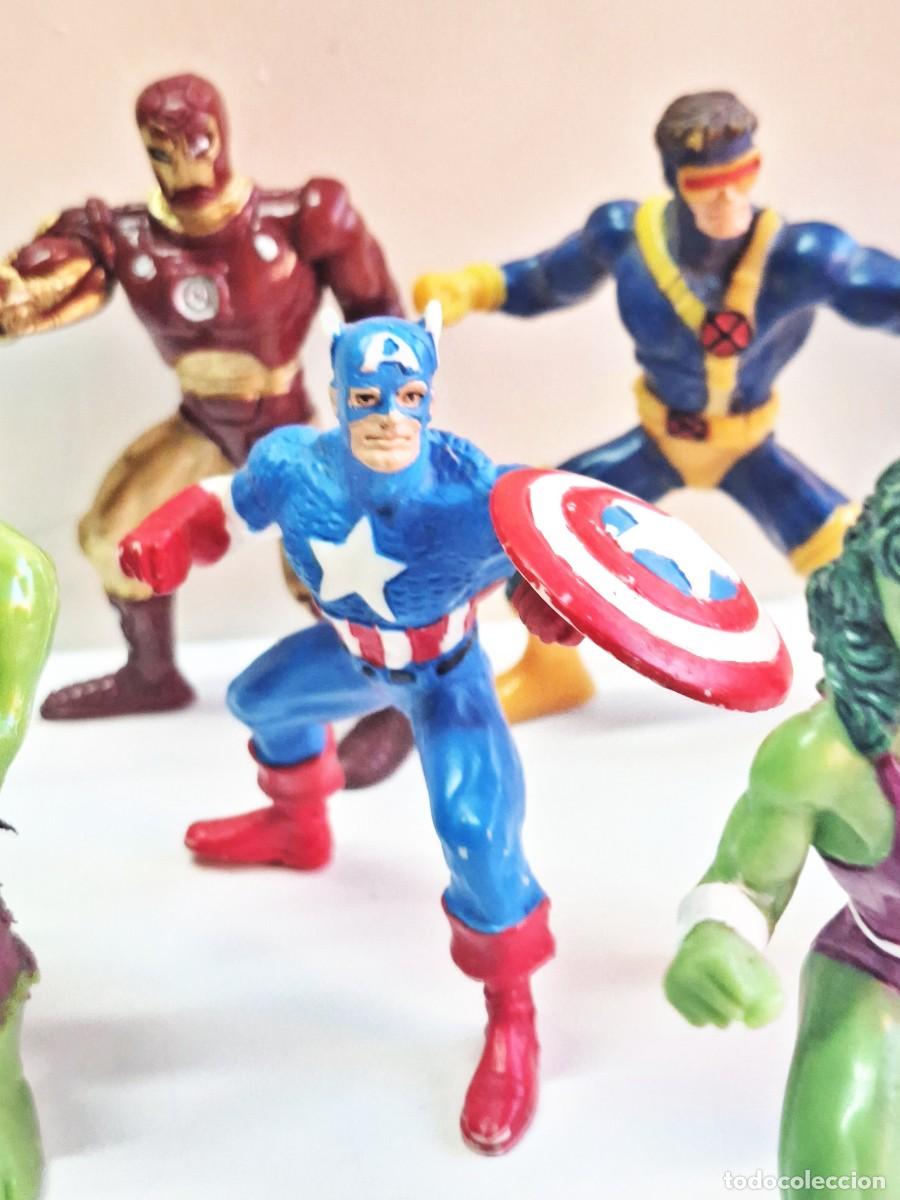 Figuras y mu&ntilde;ecos Marvel: LOTE DE FIGURAS DE SUPERHEROES MARVEL - Foto 6