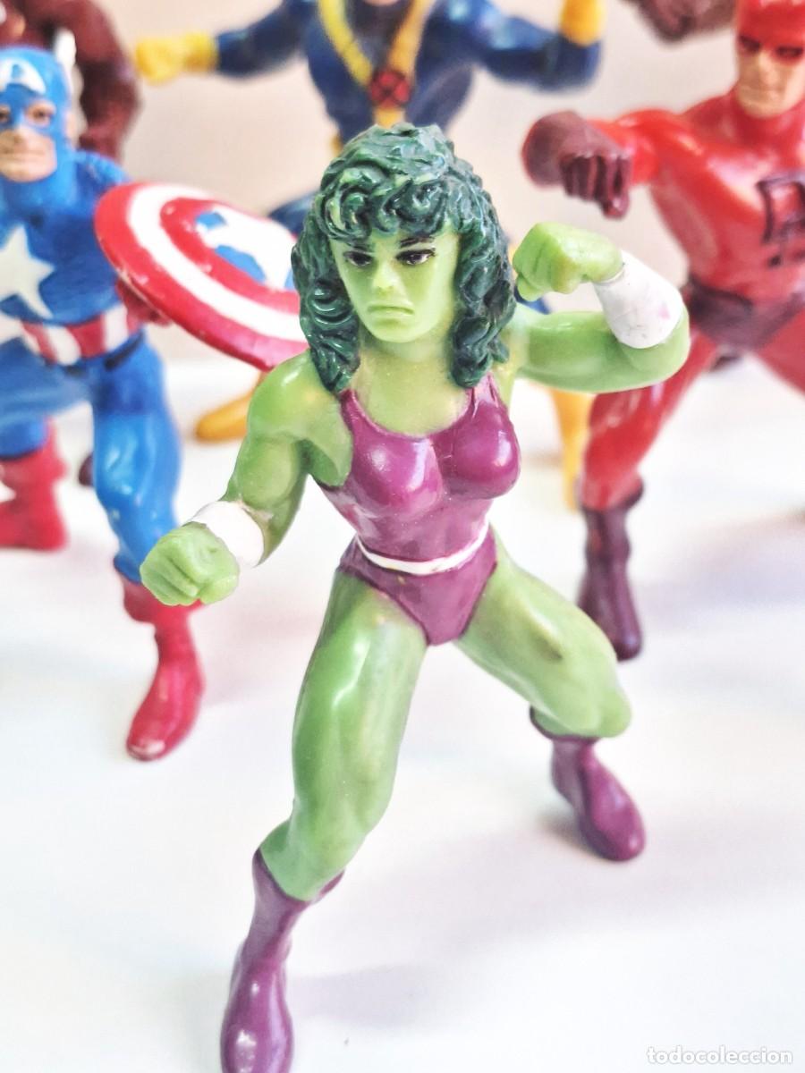 Figuras y mu&ntilde;ecos Marvel: LOTE DE FIGURAS DE SUPERHEROES MARVEL - Foto 8