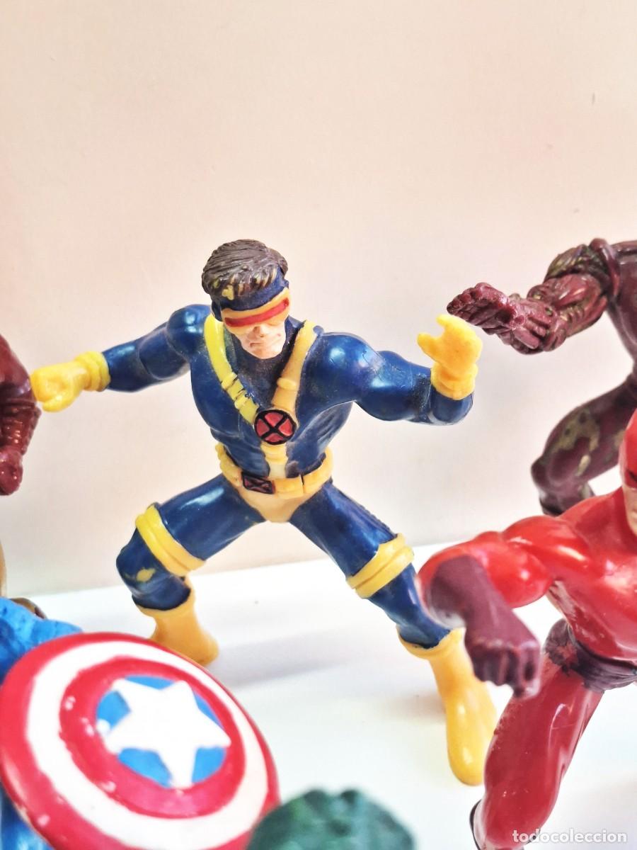 Figuras y mu&ntilde;ecos Marvel: LOTE DE FIGURAS DE SUPERHEROES MARVEL - Foto 12