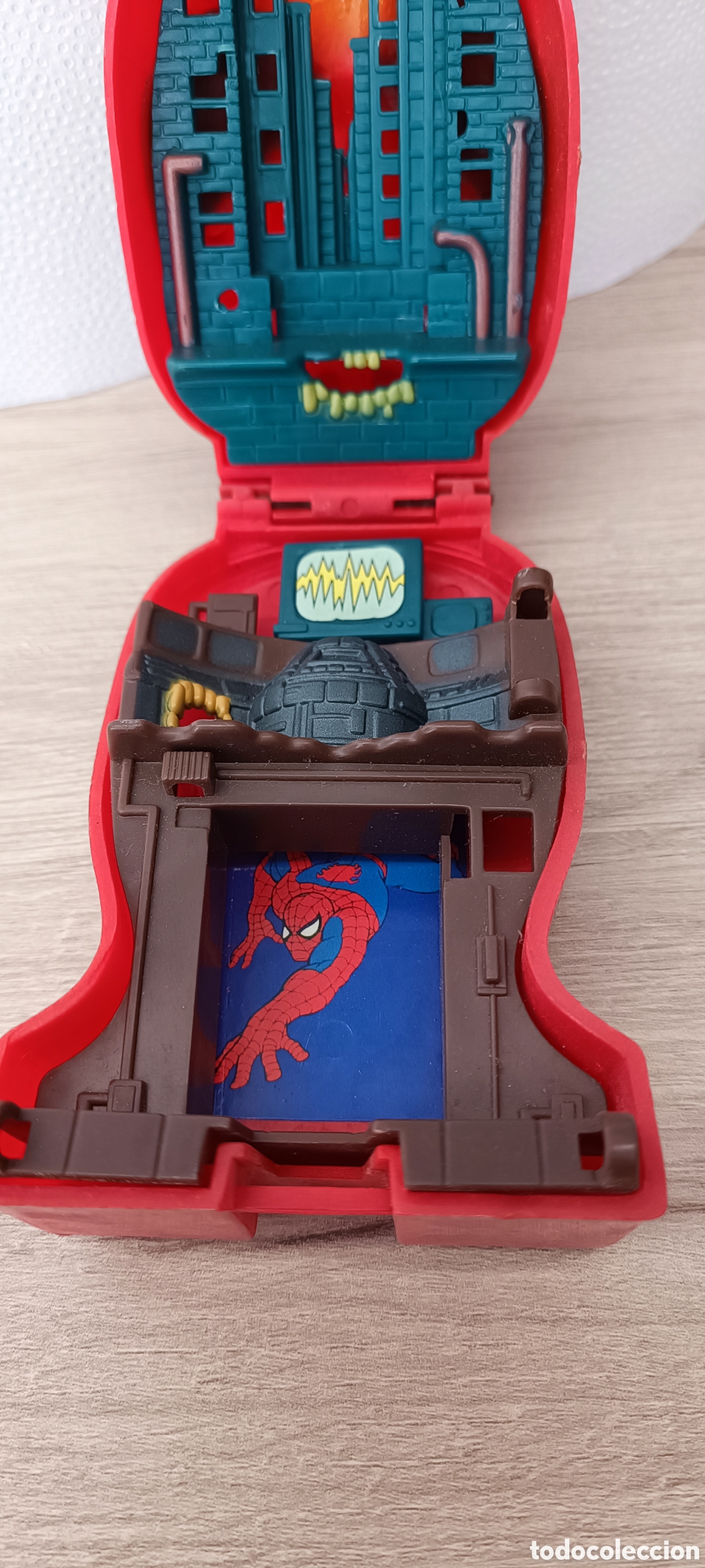 Figuras y mu&ntilde;ecos Marvel: Spider-man microset de juego Marvel a&ntilde;o 1996 - Foto 6