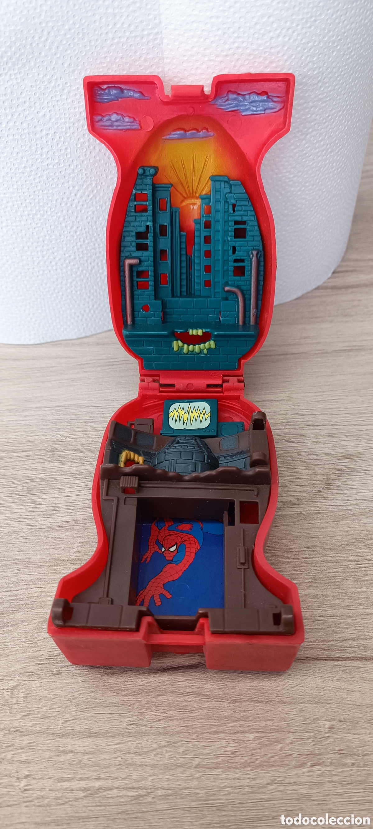 Figuras y mu&ntilde;ecos Marvel: Spider-man microset de juego Marvel a&ntilde;o 1996 - Foto 7