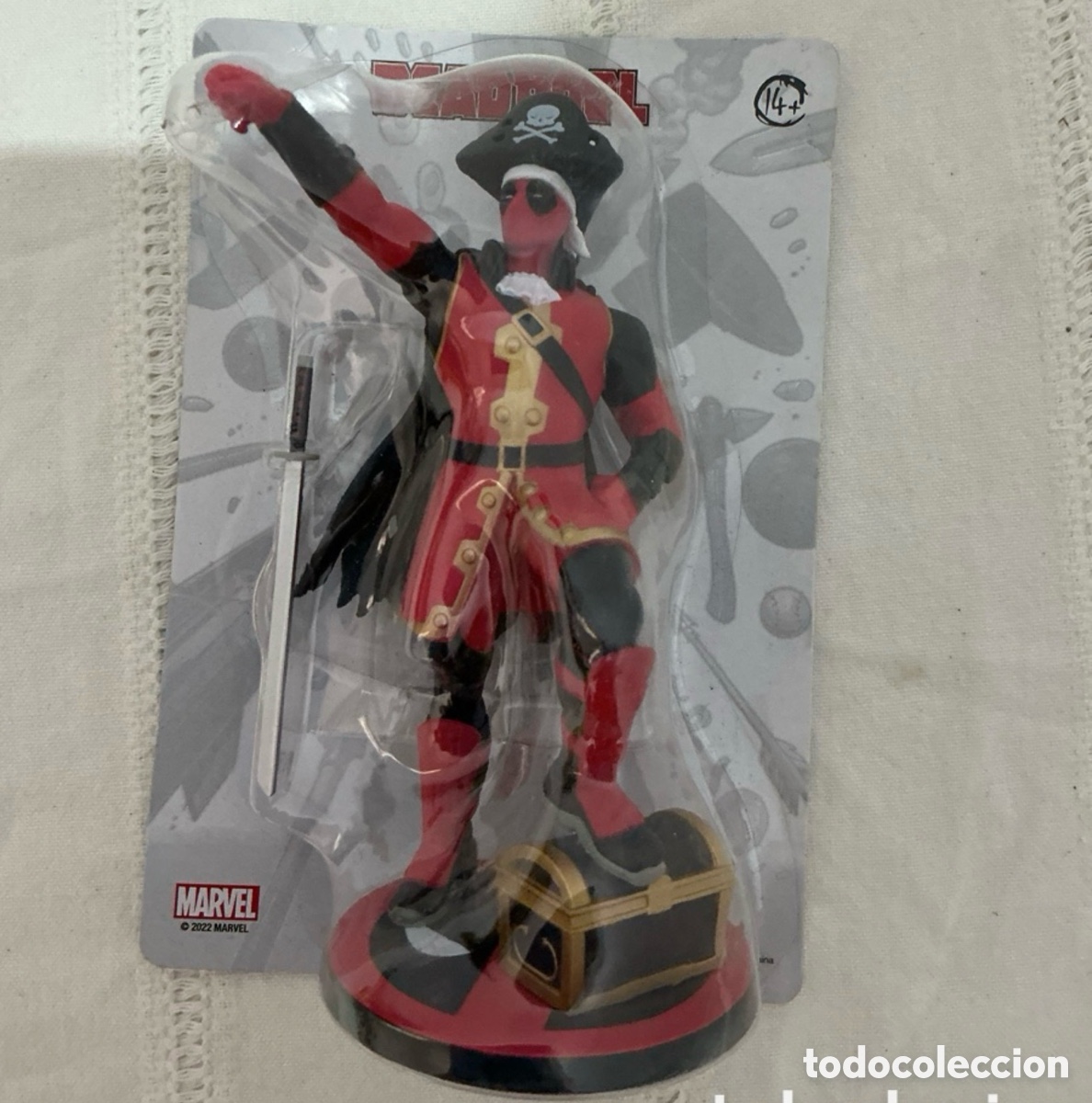 Figuras y mu&ntilde;ecos Marvel: Figura Deadpool Pirata Marvel &ndash; Planeta DeAgostini 2022 &ndash; En Bl&iacute;ster
