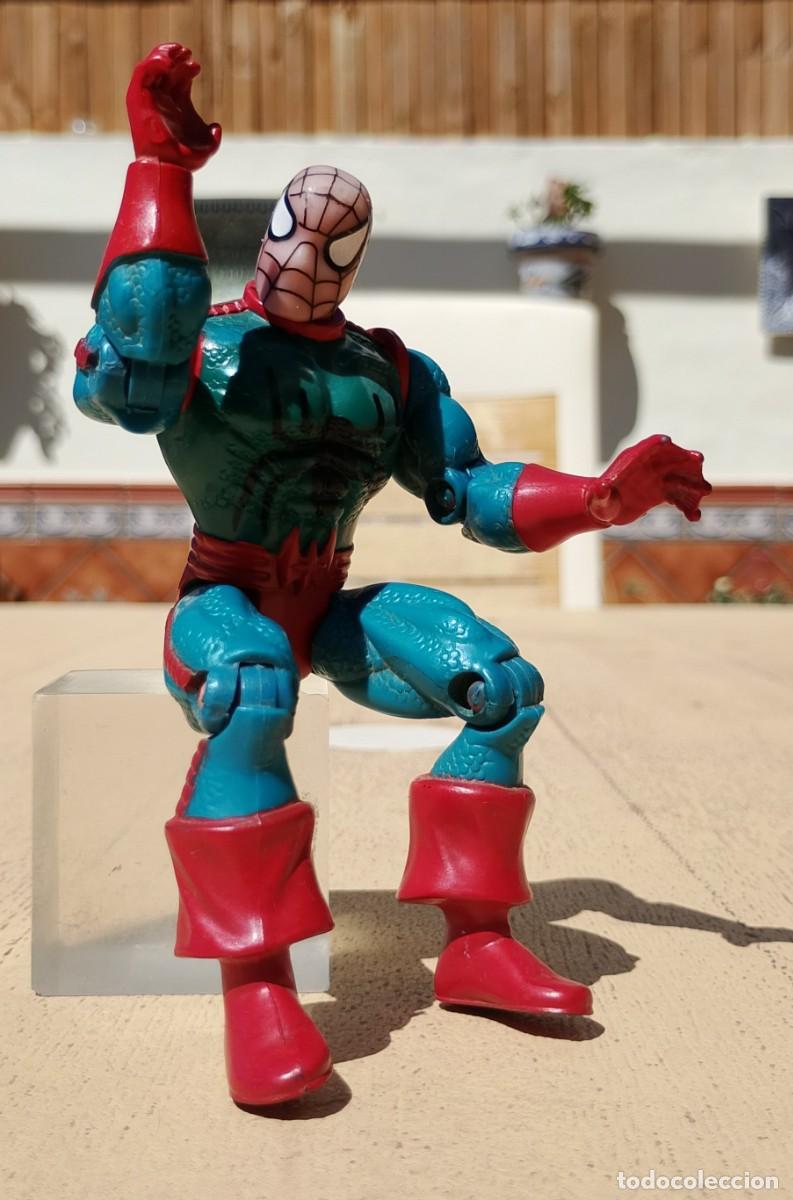 Figuras y mu&ntilde;ecos Marvel: Spiderman Marvel Toy Biz Aqua Wars Web Splashers - Foto 6