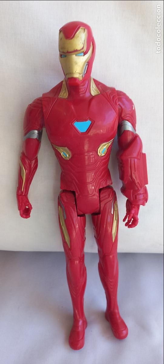 Figuras y mu&ntilde;ecos Marvel: Figura articulada IRON MAN SERIE HEROES MARVEL, HASBRO A&Ntilde;O 2018
