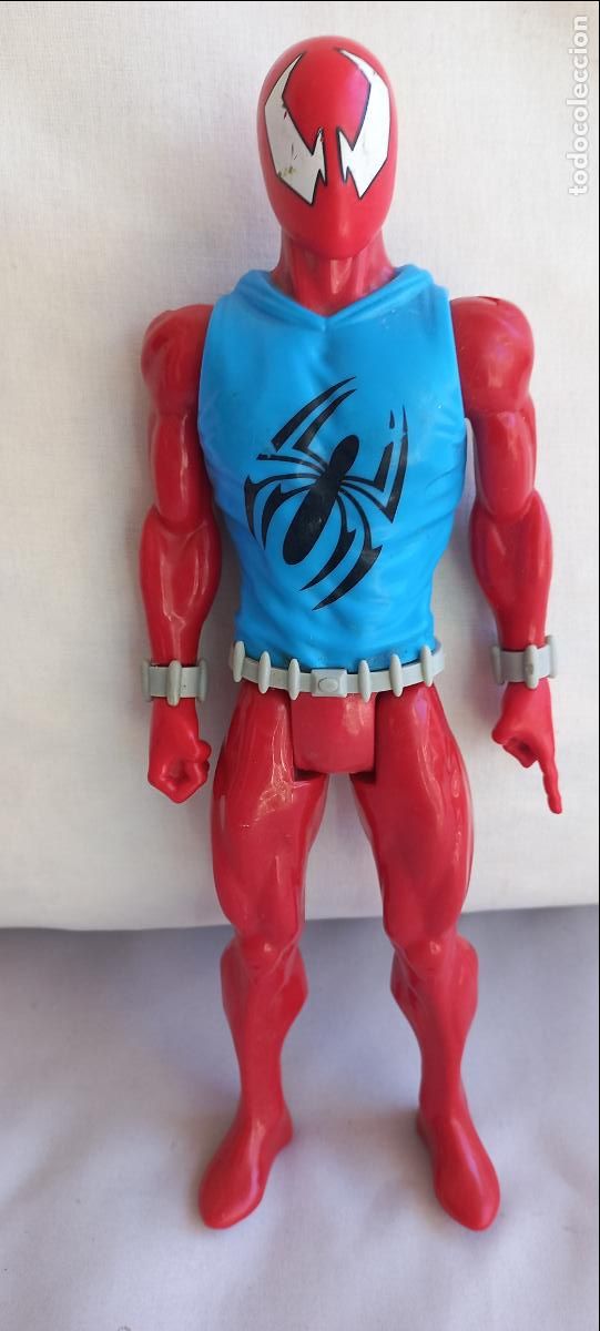 Figuras y mu&ntilde;ecos Marvel: Figura articulada Scarlet Spider Ara&ntilde;a Escarlata Titan Hero Series MARVEL, HASBRO A&Ntilde;O 2016