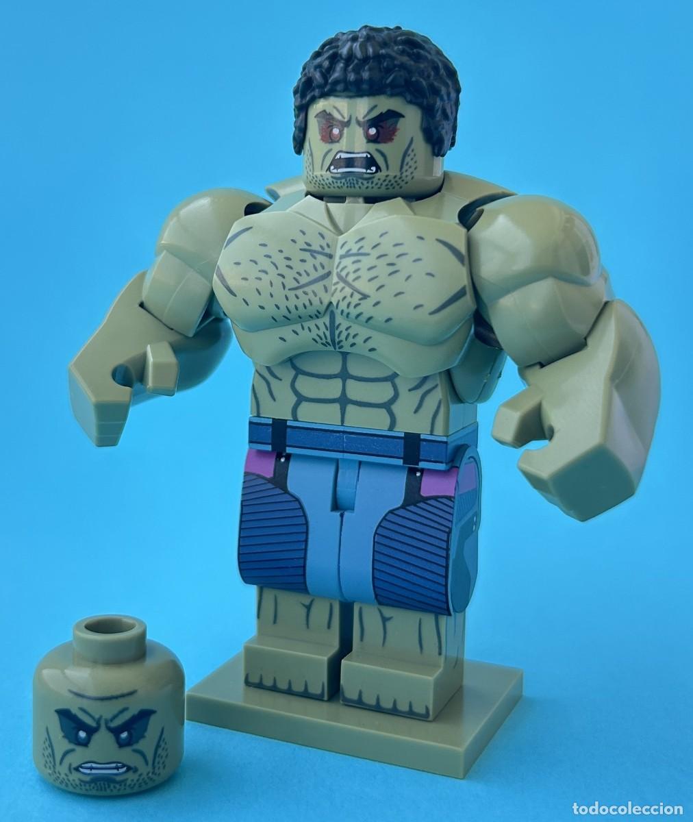 Figuras y mu&ntilde;ecos Marvel: Hulk ML (Avengers) (Marvel) Minifigura Figura Minifigure Figure Minifig Figurine Mu&ntilde;eco
