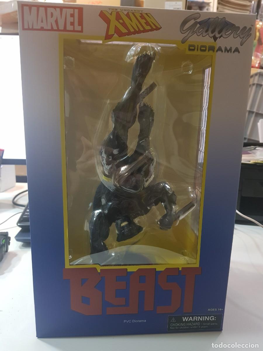 Figuras y mu&ntilde;ecos Marvel: Figura de accion Marvel X-Men Gallery Diorama BEAST nueva a estrenar