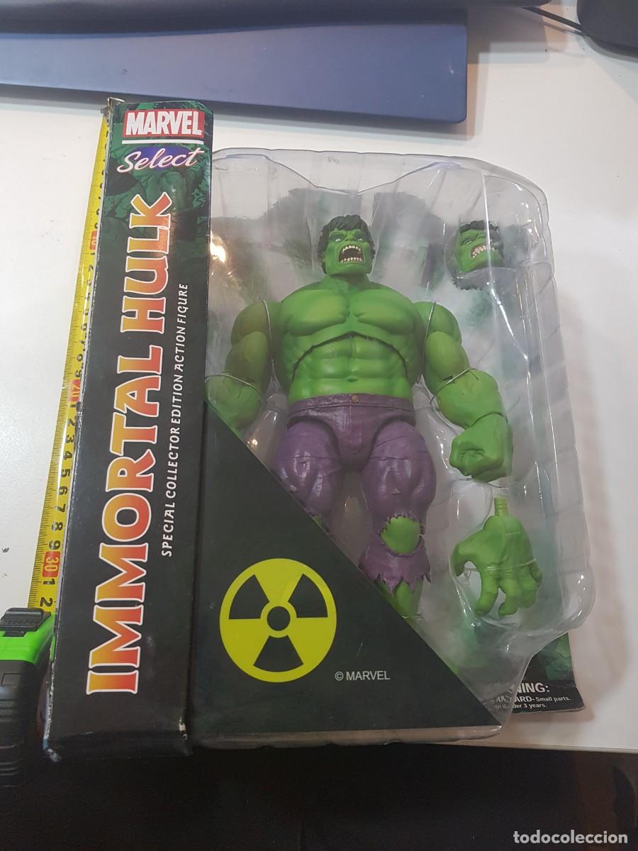 Figuras y mu&ntilde;ecos Marvel: Figura de accion Marvel Select Immortal Hulk nueva a estrenar