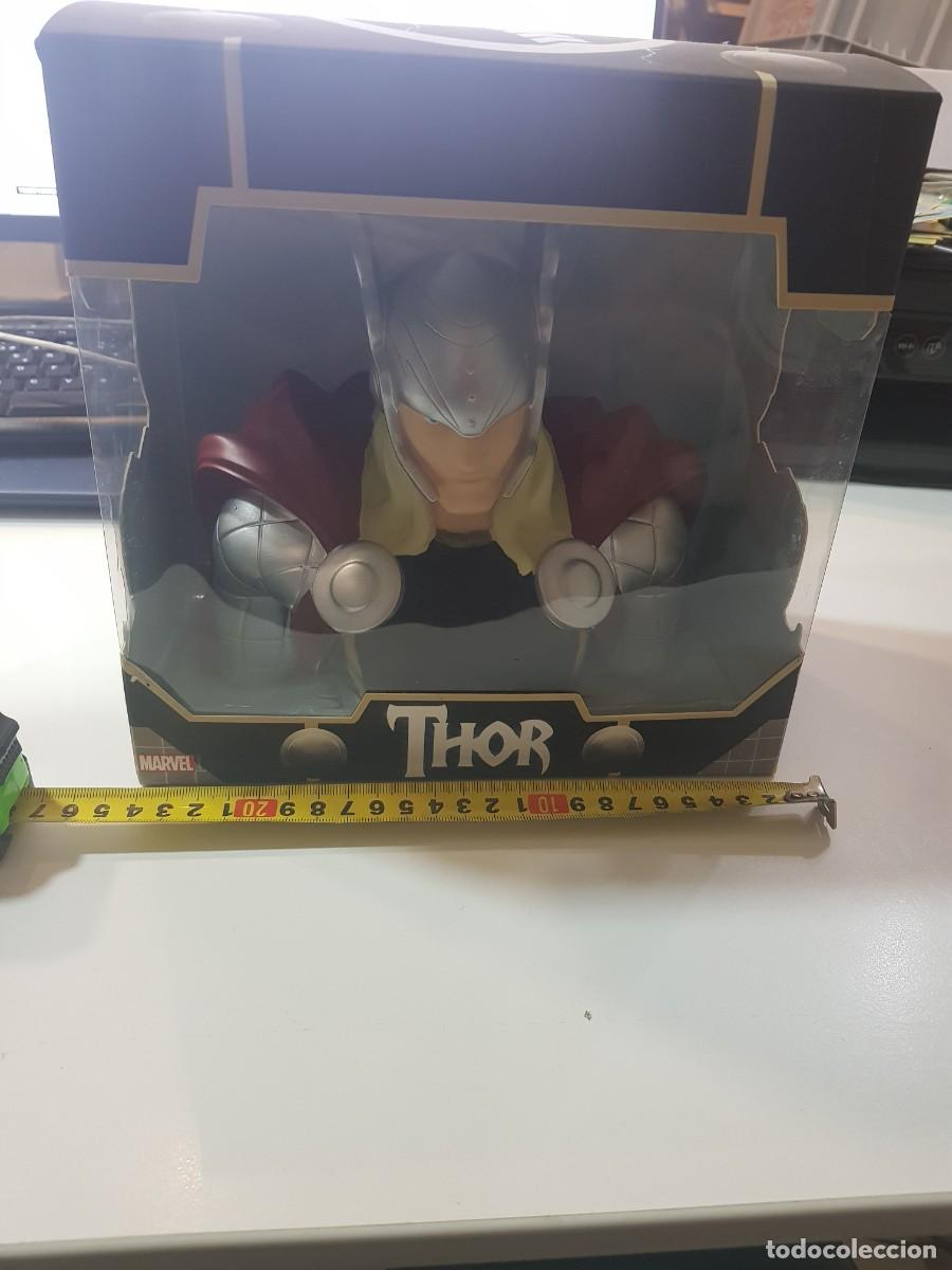 Figuras y mu&ntilde;ecos Marvel: Figura de accion Deluxe Bust Bank Marvel Thor nueva a estrenar