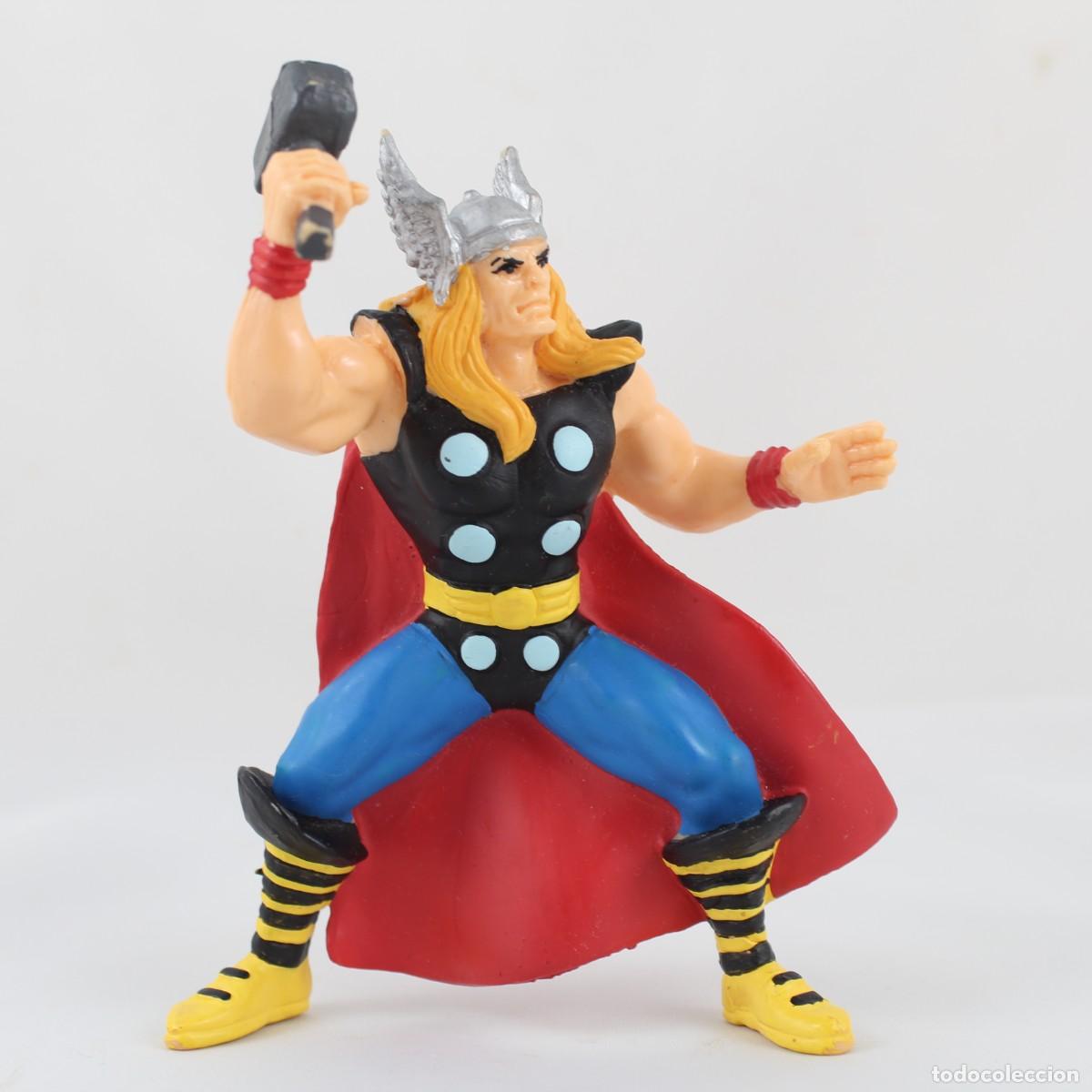 Figuras y mu&ntilde;ecos Marvel: Figura PVC Thor Yolanda Espa&ntilde;a 1996 Superh&eacute;roe vintage 12cm