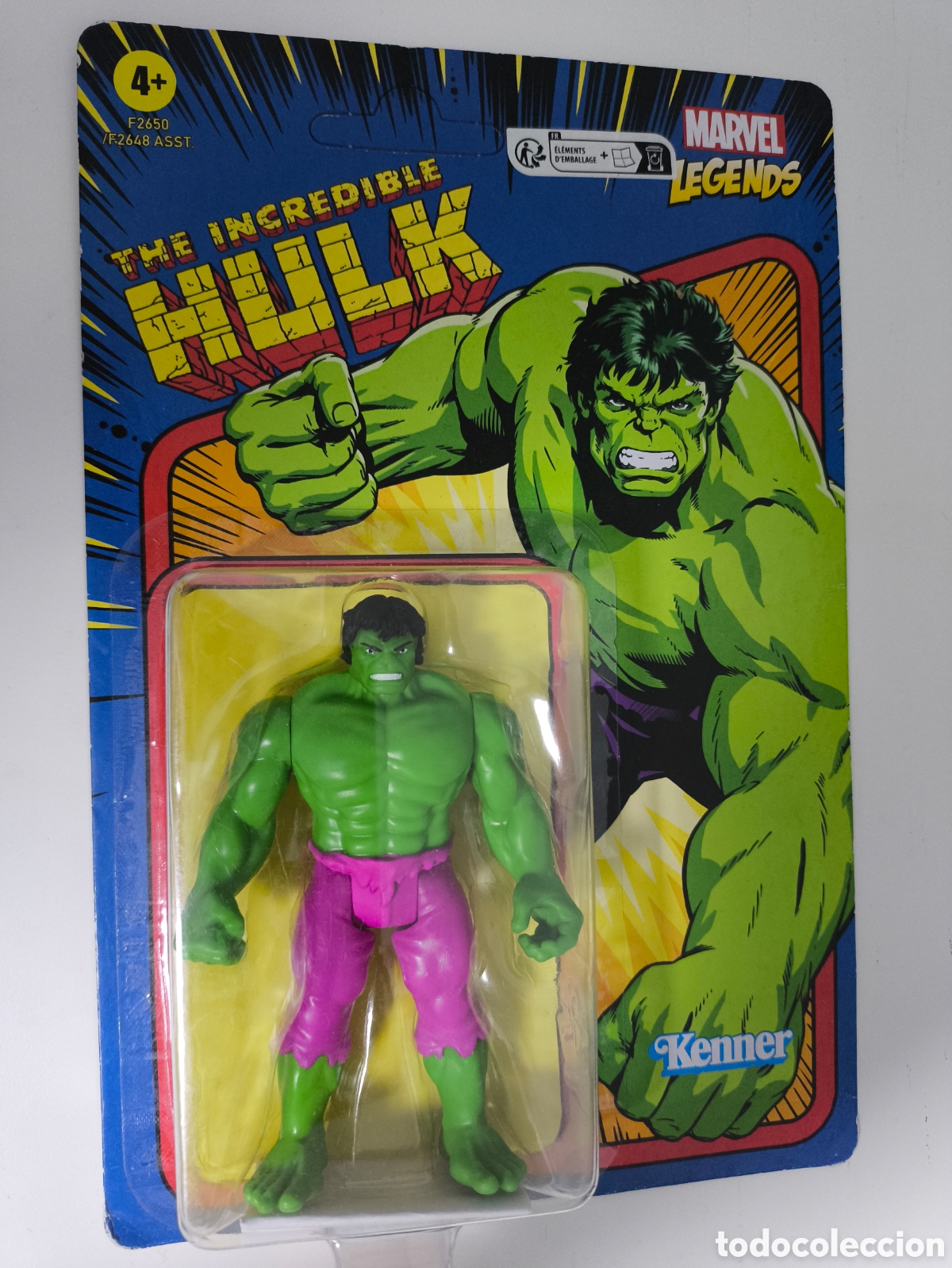 Figuras y mu&ntilde;ecos Marvel: Figura Hulk Marvel legends Kenner Hasbro - Foto 1