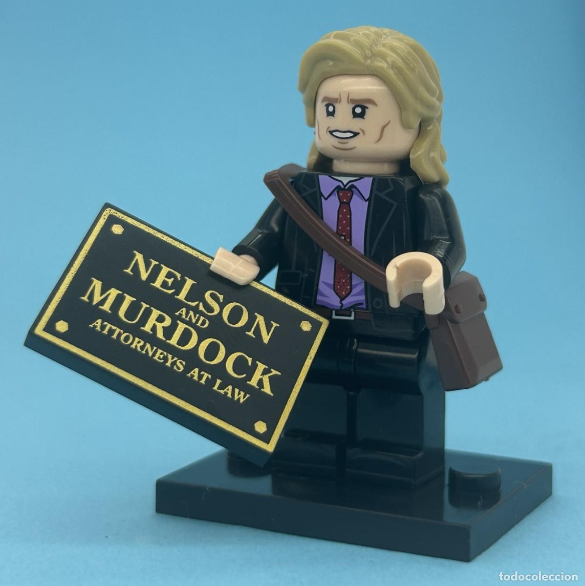 Figuras y mu&ntilde;ecos Marvel: Foggy Nelson (Marvel) Minifigura Figura Minifigure Figure Minifig Figurine Mu&ntilde;eco