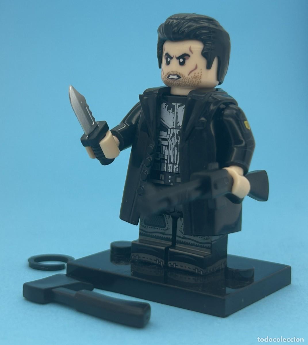 Figuras y mu&ntilde;ecos Marvel: Punisher Born Again (Marvel) Minifigura Figura Minifigure Figure Minifig Figurine Mu&ntilde;eco