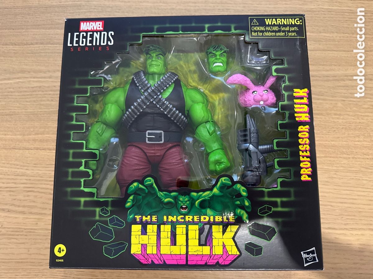 Figuras y mu&ntilde;ecos Marvel: Figura Profesor Hulk Marvel Legends Hasbro