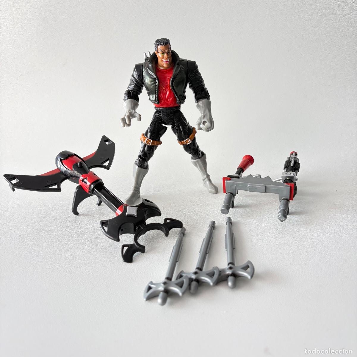 Figuras y mu&ntilde;ecos Marvel: figura mu&ntilde;eco Blade Vampire Hunter Spider-Man Toy Biz 1996