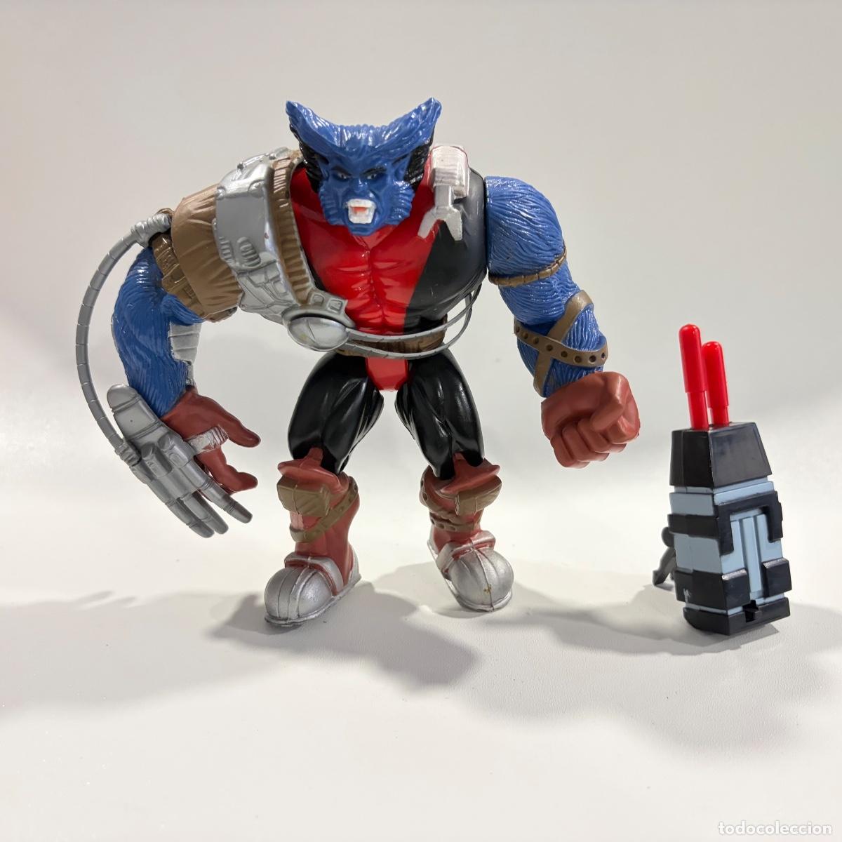 Figuras y mu&ntilde;ecos Marvel: figura mu&ntilde;eco Beast X-Men Battle Brigade Toy Biz 1996