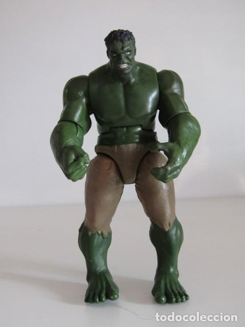 Figuras y mu&ntilde;ecos Marvel: INCREIBLE HULK LA MASA ARTICULADO HASBRO MARVEL 2011 - Foto 3