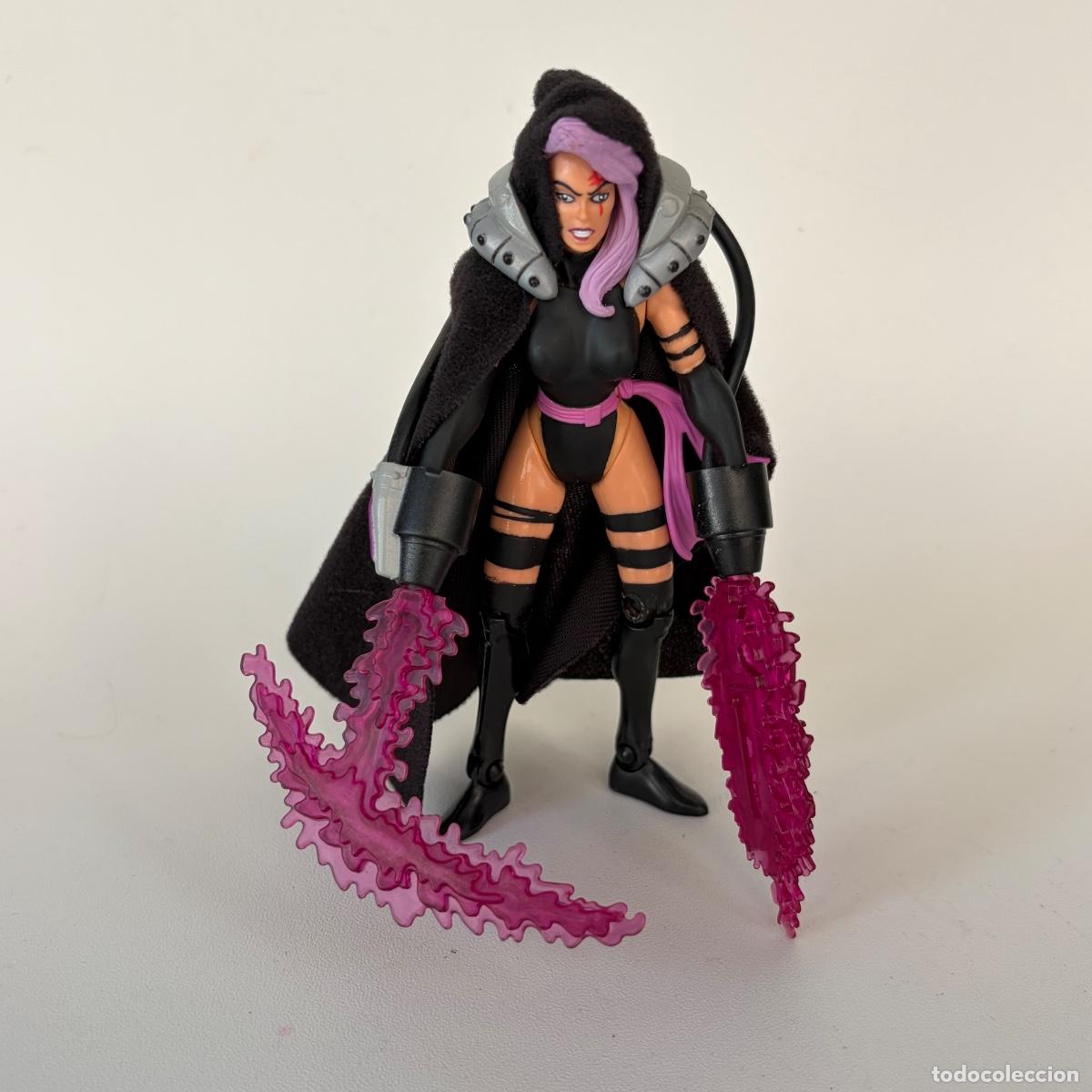 Figuras y mu&ntilde;ecos Marvel: figura mu&ntilde;eco Psylocke X-Men Ninja Force Toy Biz 1996
