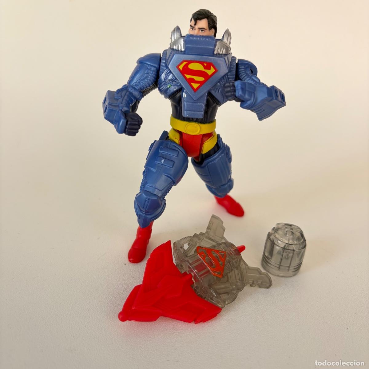 Figuras y mu&ntilde;ecos Marvel: figura mu&ntilde;eco Ultra Shield Superman Man of Steel DC Kenner 1995