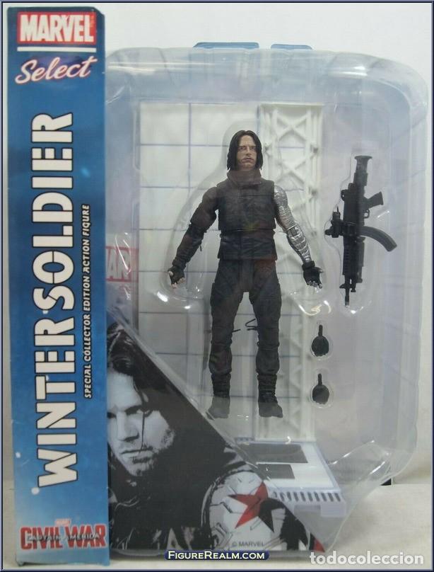 Figuras y mu&ntilde;ecos Marvel: Winter soldier soldado de invierno MARVEL SELECT. Nuevo!!!