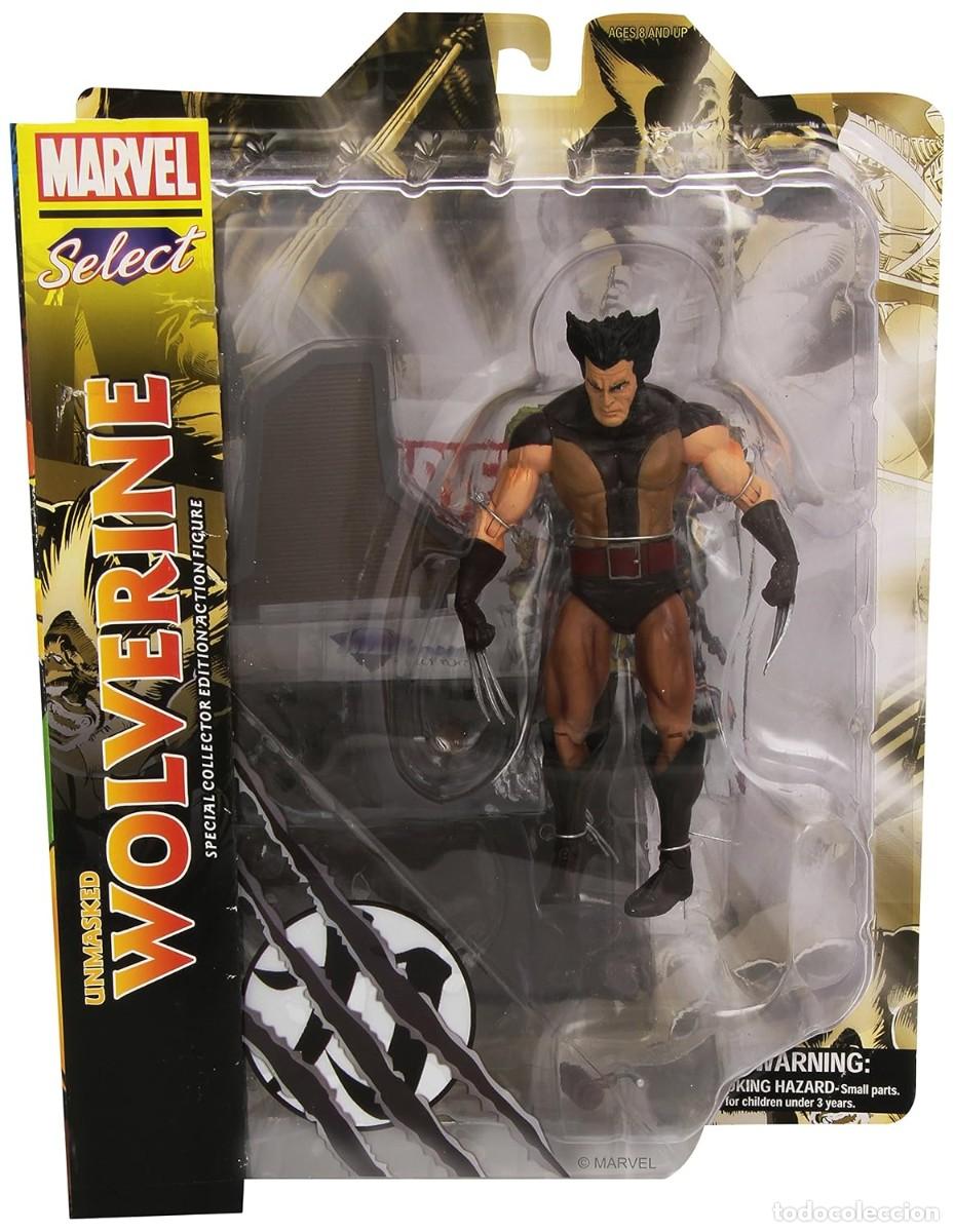 Figuras y mu&ntilde;ecos Marvel: Volverina unmasked Lobezno. Marvel select. Nuevo!!! 2016