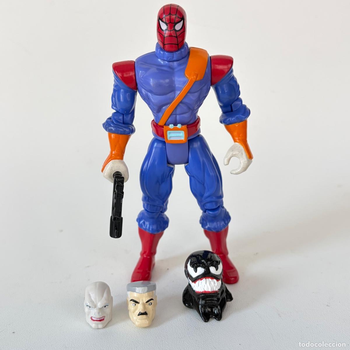 Figuras y mu&ntilde;ecos Marvel: figura mu&ntilde;eco Camale&oacute;n Chameleon Spider-Man Toy Biz 1995 spiderman