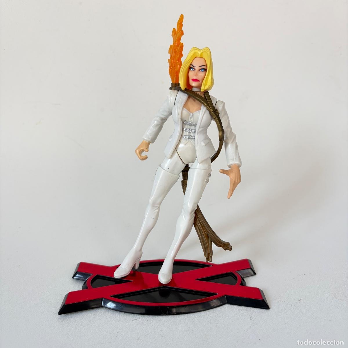 Figuras y mu&ntilde;ecos Marvel: figura mu&ntilde;eco Emma Frost White Queen Generation X Toy Biz 1996