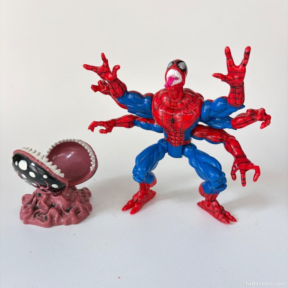 Figuras y mu&ntilde;ecos Marvel: figura mu&ntilde;eco Doppelganger Spider-Man Spider Wars Toy Biz Marvel 1996
