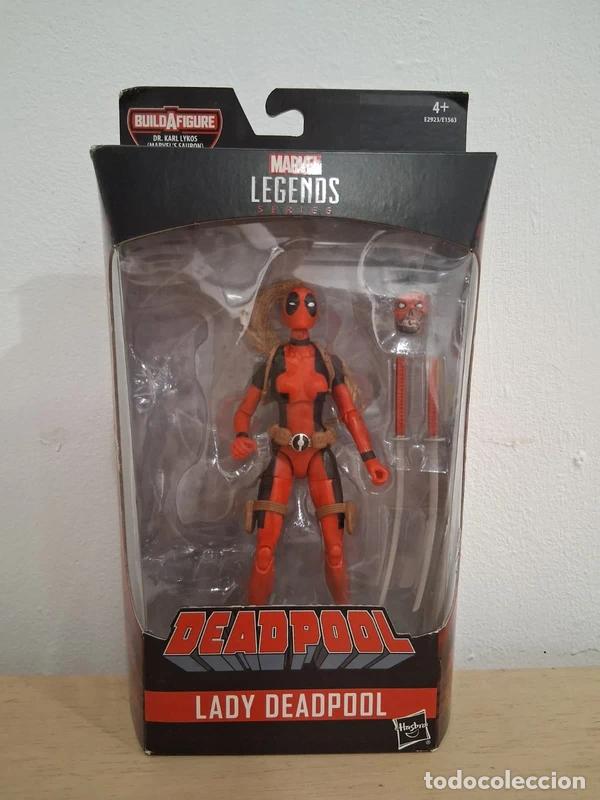 Figurines et Jouets Marvel: FIGURA LADY DEADPOOL - MARVEL LEGENDS SERIES (SAURON BAF WAVE) - HASBRO (EN CAJA)