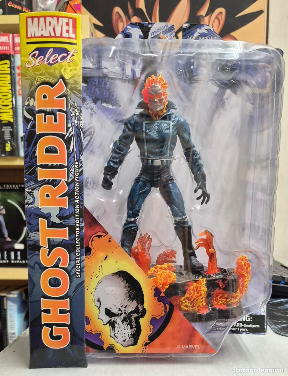 Figuras y mu&ntilde;ecos Marvel: GHOST RIDER FIGURA MARVEL SELECT / NUEVA EN SU CAJA / DIAMOND SELECT OTYS