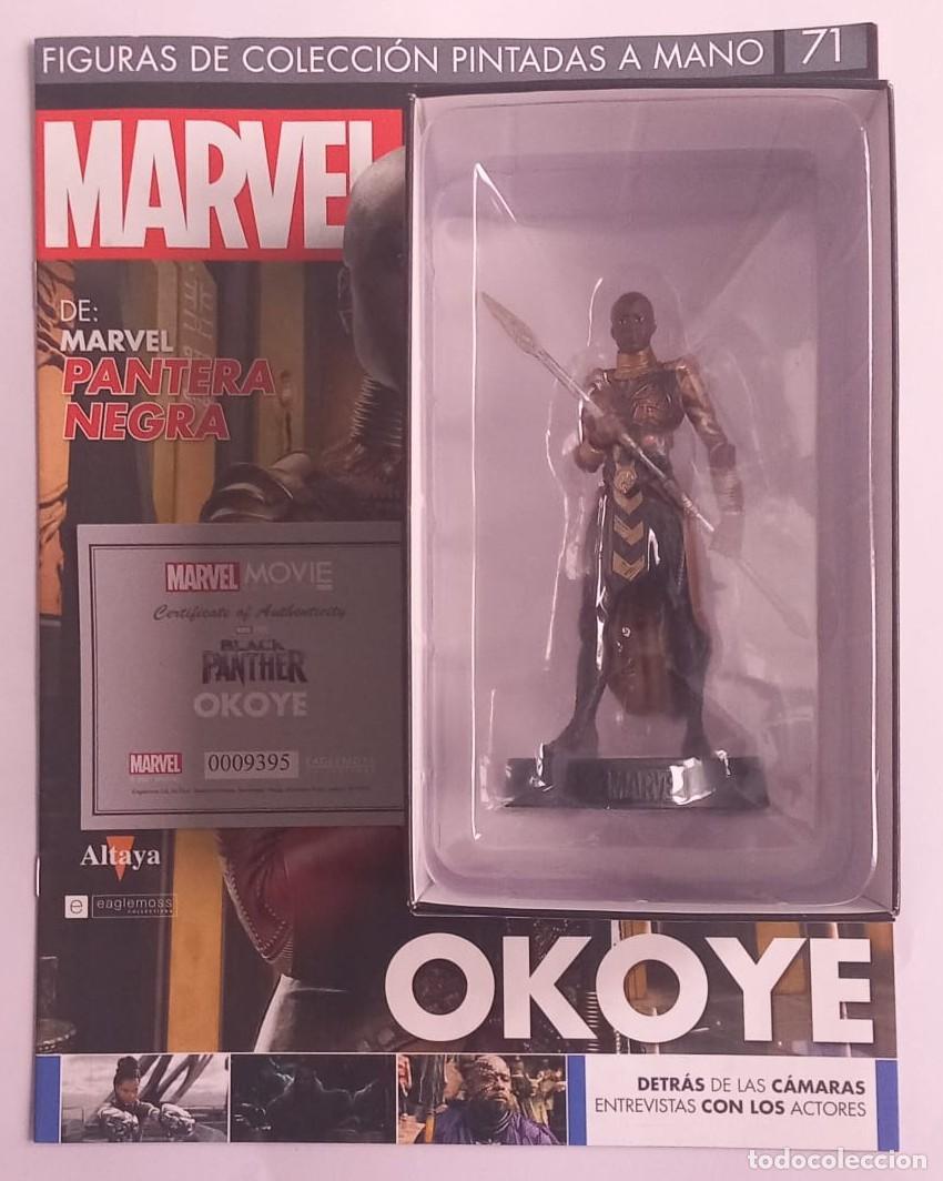 Figuras y mu&ntilde;ecos Marvel: Figura de Okoye. Marvel Movie Collection - Foto 2