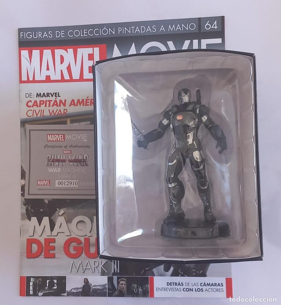 Figuras y mu&ntilde;ecos Marvel: Figura War Machine &rdquo;Mark 3&rdquo;. Marvel Movie Collection - Foto 2