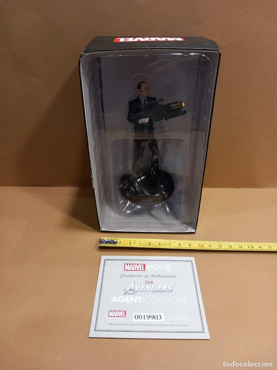 Figure e Bambolotti Marvel: A. COULSON MARVEL FIGURA CON SU CAJA ORIGINAL Y CERTIFICADO A ESTRENAR A&Ntilde;O 2018 EDICI&Oacute;N NUMERADA (G)