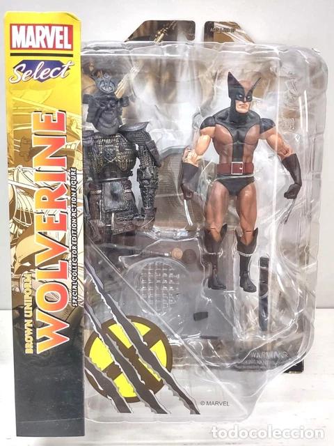 Figuras y mu&ntilde;ecos Marvel: BROWN WOLVERINE ACTION FIGURA 18 CM MARVEL SELECT - Foto 2